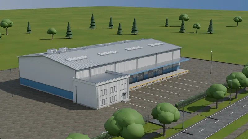Industrial warehouse