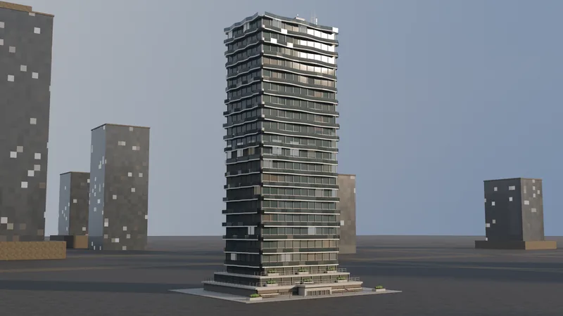 Ribbon Balcony Tower